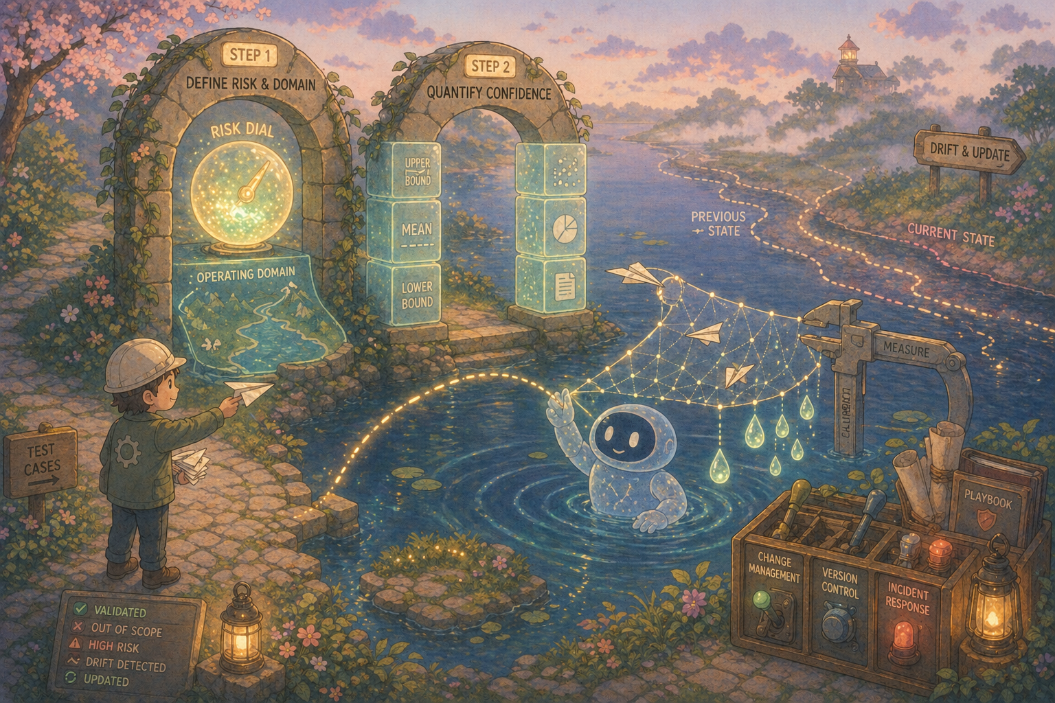 Your EU AI Act Risk Assessment Is a Story. Conformity Assessment Needs Math.